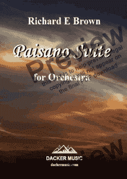 page one of Paisano Suite 