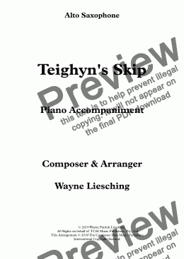 page one of Teighyn's Skip