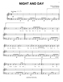 page one of Night And Day (Piano & Vocal)