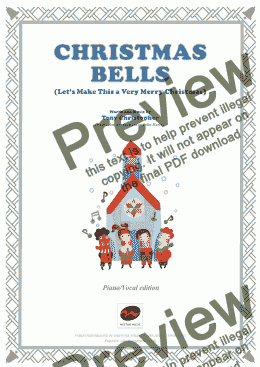 page one of CHRISTMAS BELLS (Let's Make This a Very Merry Christmas)