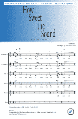 page one of How Sweet the Sound (arr. Philip Lawson) (Choir)