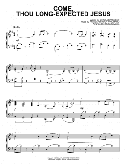 page one of Come, Thou Long-Expected Jesus [Jazz Version] (arr. Phillip Keveren) (Piano Solo)