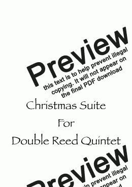 page one of Christmas Suite