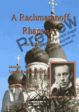 page one of A Rachmaninoff Rhapsody 