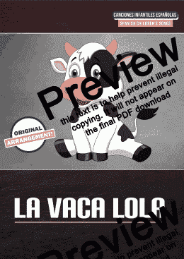 page one of La Vaca Lola