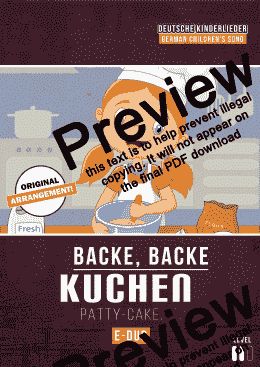 page one of Backe, Backe Kuchen