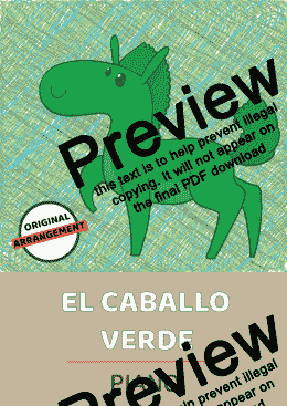 page one of El Caballo Verde