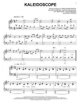 page one of Kaleidoscope (Piano Solo)