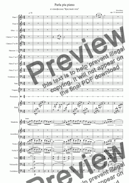 page one of Parla piu piano (Godfather)