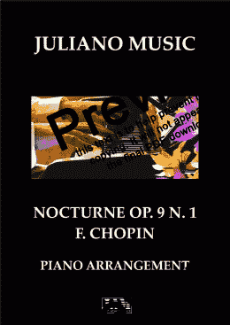 page one of NOCTURNE OP. 9 N. 1 - CHOPIN
