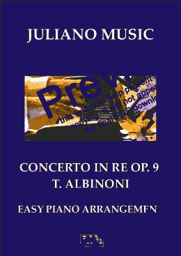 page one of ADAGIO FROM "CONCERTO IN RE N.9" (E.PIANO) - ALBINONI