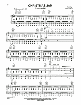 page one of Christmas Jam (Piano Solo)