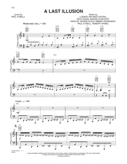 page one of A Last Illusion (Piano, Vocal & Guitar Chords (Right-Hand Melody))