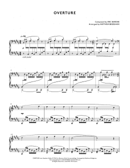 page one of Overture (from Stardew Valley Piano Collections) (arr. Matthew Bridgham) (Piano Solo)