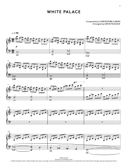 page one of White Palace (from Hollow Knight Piano Collections) (arr. David Peacock) (Piano Solo)