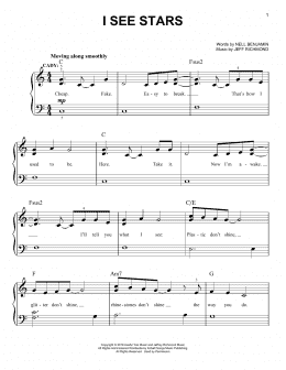 page one of I See Stars (from Mean Girls: The Broadway Musical) (Easy Piano)