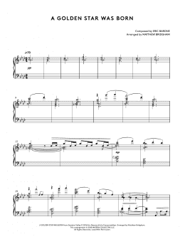 page one of A Golden Star Was Born (from Stardew Valley Piano Collections) (arr. Matthew Bridgham) (Piano Solo)