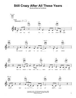 page one of Still Crazy After All These Years (Ukulele)