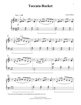 page one of Toccata-Rocket (Educational Piano)