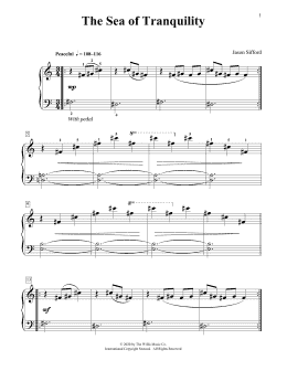 page one of The Sea Of Tranquility (Educational Piano)
