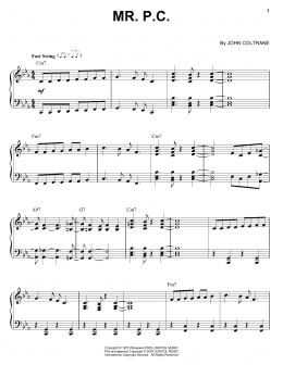 page one of Mr. P.C. (Piano Solo)