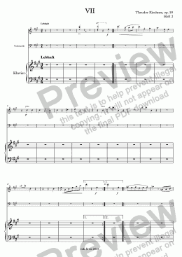 page one of Kirchner, Novelletten op. 59, Heft 2 – Flöte (anstelle Violine)