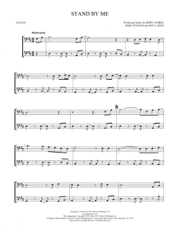 page one of Stand By Me (Cello Duet)