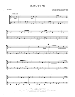 page one of Stand By Me (Trumpet Duet)