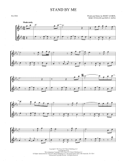 page one of Stand By Me (Flute Duet)