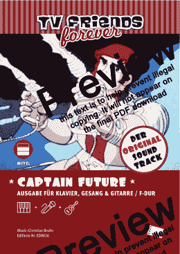 page one of Captain Future