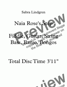 page one of Naia Rose's Step