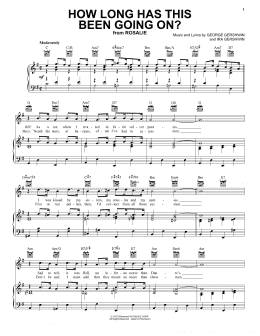page one of How Long Has This Been Going On? (Piano, Vocal & Guitar Chords (Right-Hand Melody))