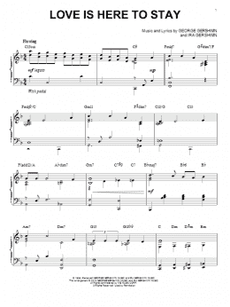 page one of Love Is Here To Stay [Jazz version] (arr. Brent Edstrom) (Piano Solo)