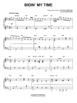 page one of Bidin' My Time [Jazz version] (arr. Brent Edstrom) (Piano Solo)