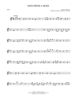 page one of Kiss From A Rose (Oboe Solo)