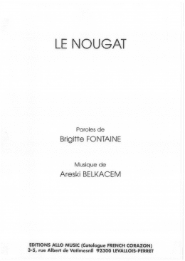 page one of Le Nougat (Piano & Vocal)