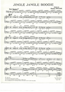 page one of Jingle Jangle Boogie (Piano Solo)