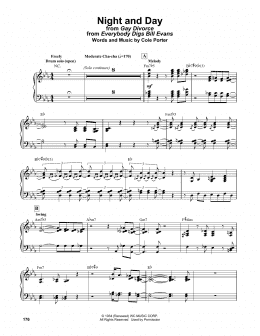 page one of Night And Day (from Gay Divorce) (Piano Solo)