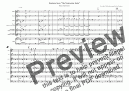 page one of Waltz of the Flowers (Fantasia from Nutcracker) for Flute Quartet
