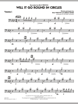 page one of Will It Go Round in Circles? - Trombone 2 (Jazz Ensemble)