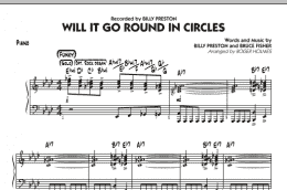 page one of Will It Go Round in Circles? - Piano (Jazz Ensemble)