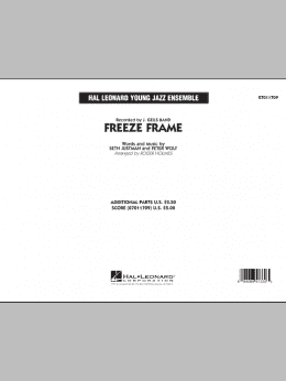 page one of Freeze Frame - Conductor Score (Full Score) (Jazz Ensemble)