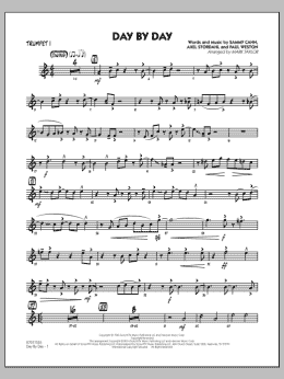 page one of Day by Day - Trumpet 1 (Jazz Ensemble)