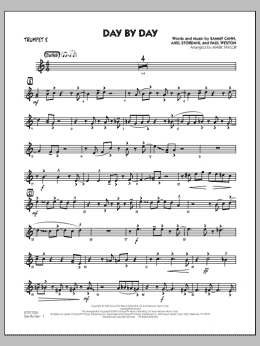 page one of Day by Day - Trumpet 2 (Jazz Ensemble)
