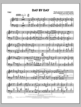 page one of Day by Day - Piano (Jazz Ensemble)