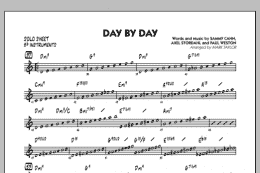 page one of Day by Day - Bb Solo Sheet (Jazz Ensemble)