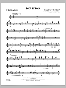 page one of Day by Day - Alternate Alto Sax (Jazz Ensemble)