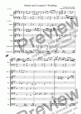 page one of The Wedding Ballad