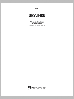 page one of Skyliner - Piano (Jazz Ensemble)