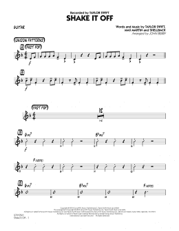 page one of Shake It Off - Guitar (Jazz Ensemble)